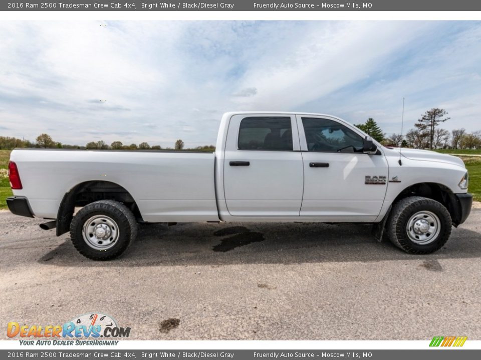 Bright White 2016 Ram 2500 Tradesman Crew Cab 4x4 Photo #3