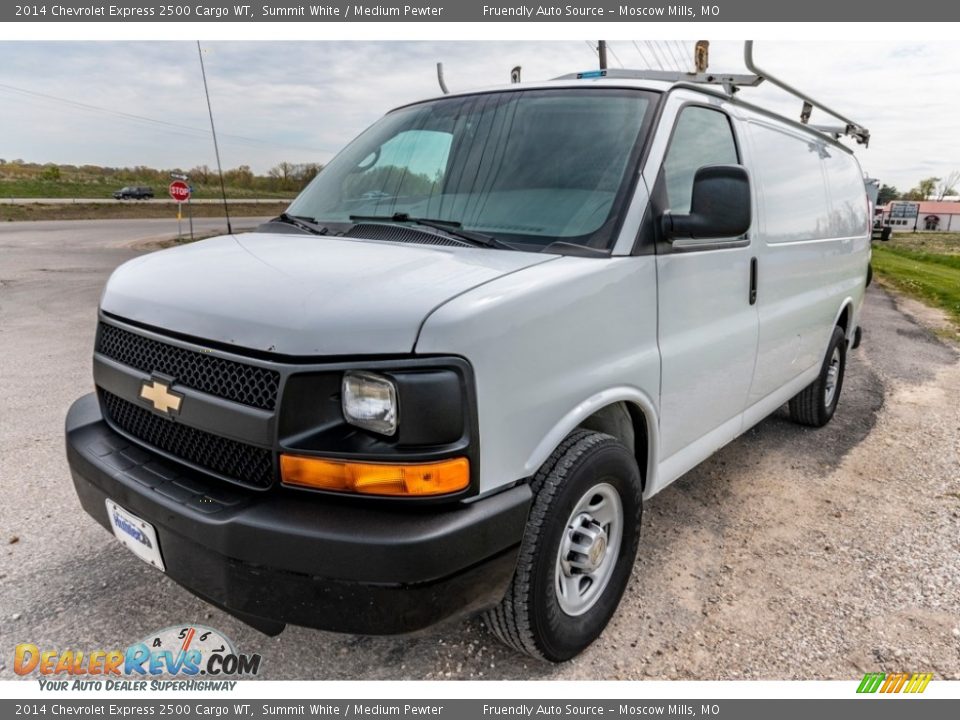 2014 Chevrolet Express 2500 Cargo WT Summit White / Medium Pewter Photo #8
