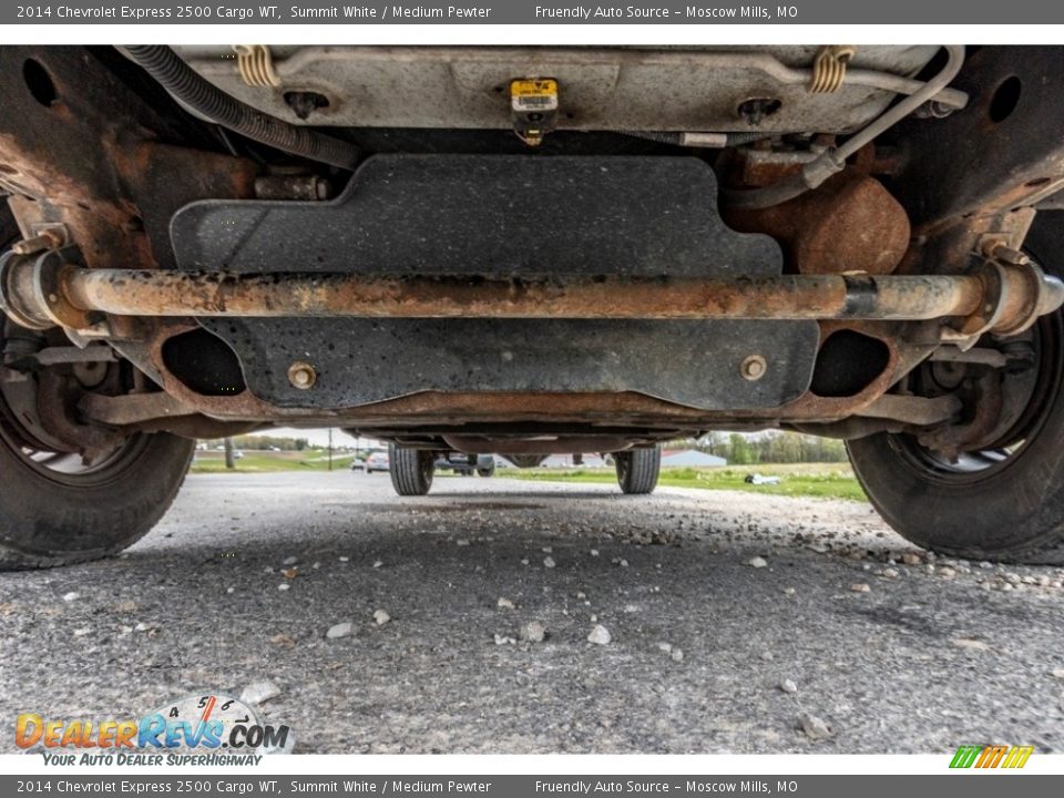 2014 Chevrolet Express 2500 Cargo WT Summit White / Medium Pewter Photo #10