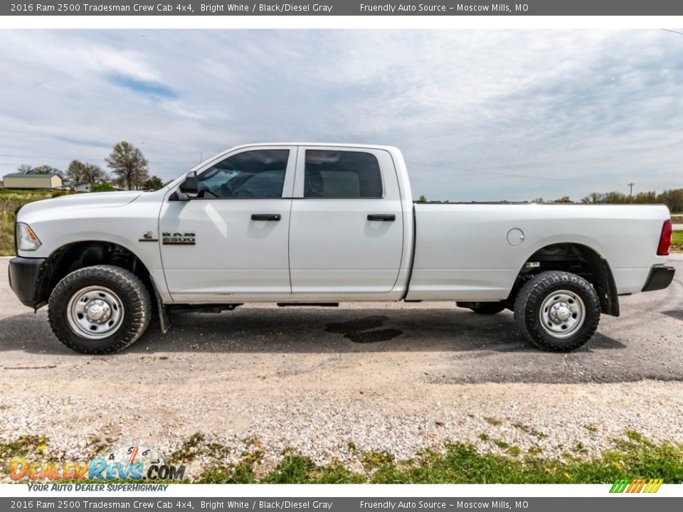 Bright White 2016 Ram 2500 Tradesman Crew Cab 4x4 Photo #7