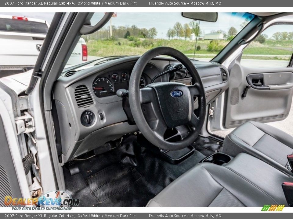 Medium Dark Flint Interior - 2007 Ford Ranger XL Regular Cab 4x4 Photo #19