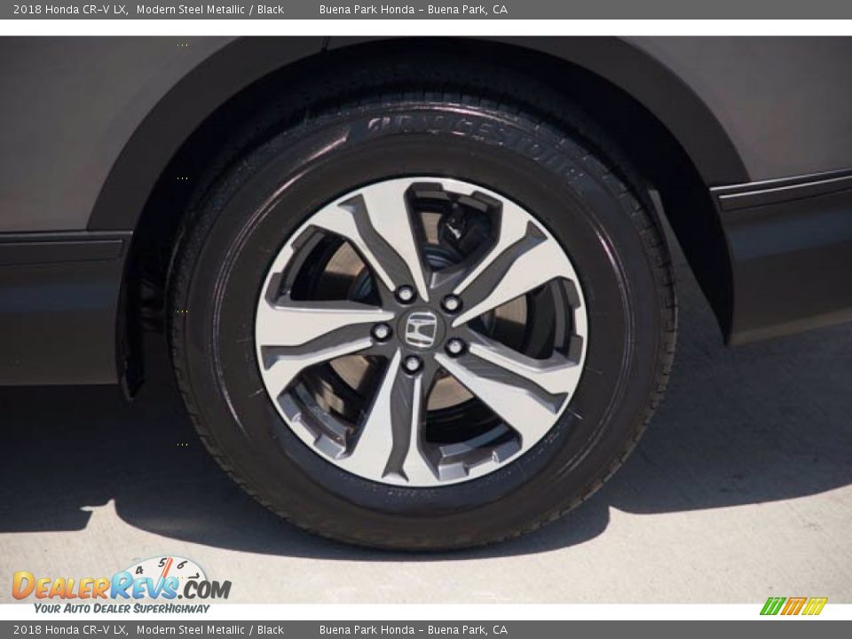 2018 Honda CR-V LX Modern Steel Metallic / Black Photo #36