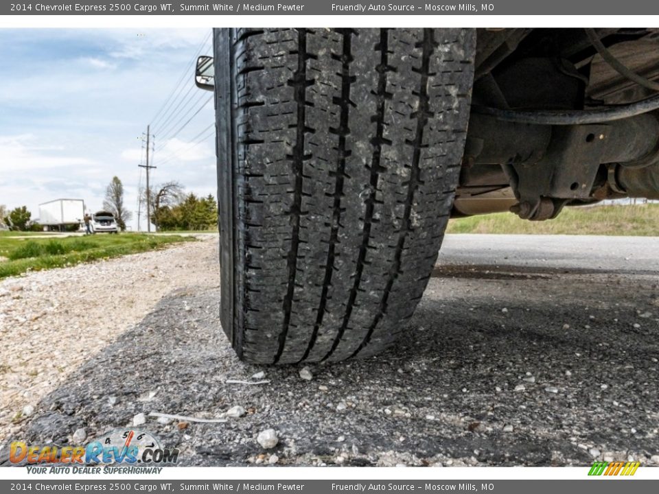 2014 Chevrolet Express 2500 Cargo WT Summit White / Medium Pewter Photo #14