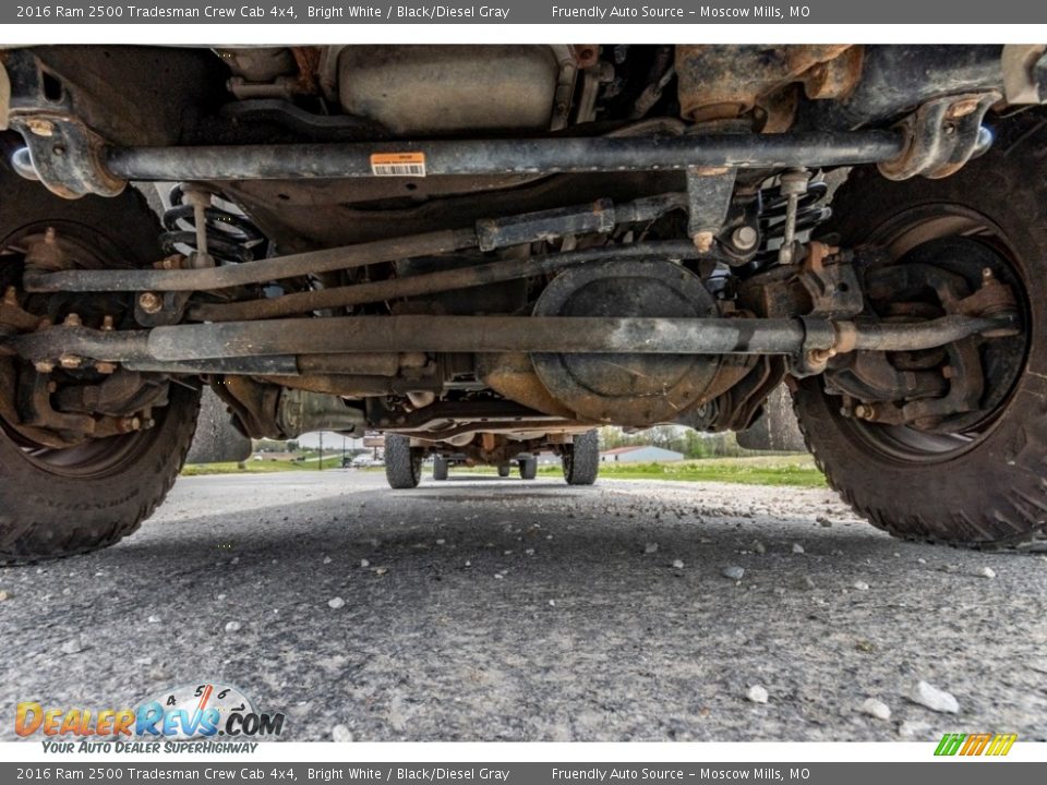 Undercarriage of 2016 Ram 2500 Tradesman Crew Cab 4x4 Photo #10