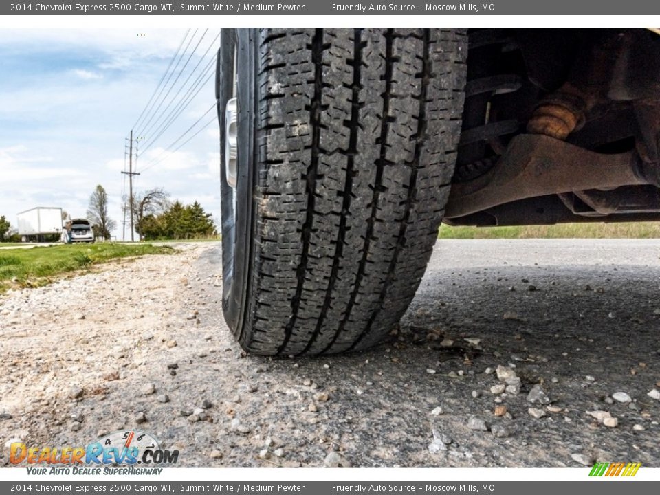2014 Chevrolet Express 2500 Cargo WT Summit White / Medium Pewter Photo #15