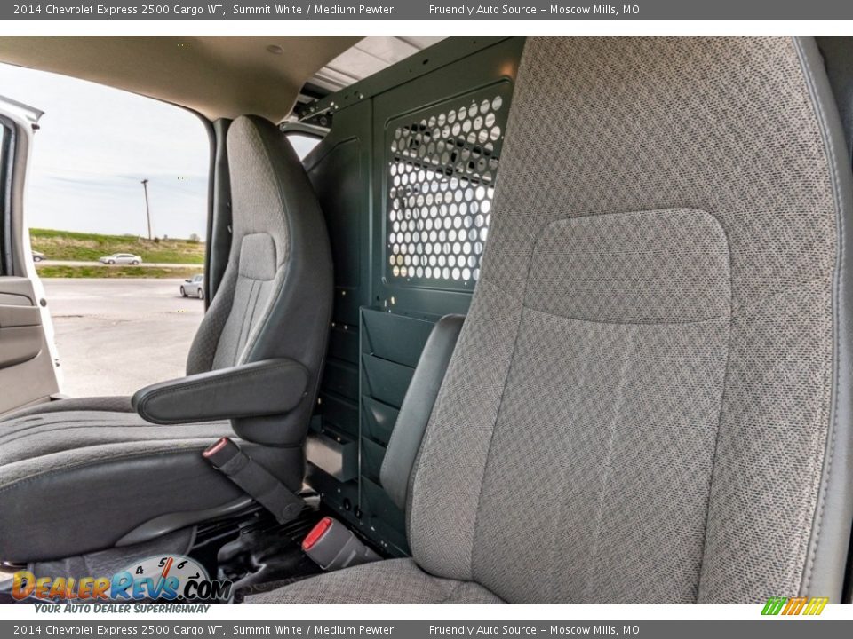 2014 Chevrolet Express 2500 Cargo WT Summit White / Medium Pewter Photo #17