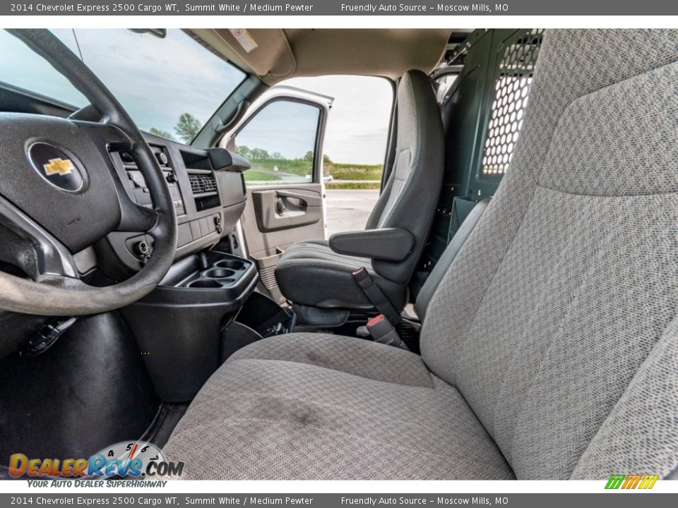 2014 Chevrolet Express 2500 Cargo WT Summit White / Medium Pewter Photo #18