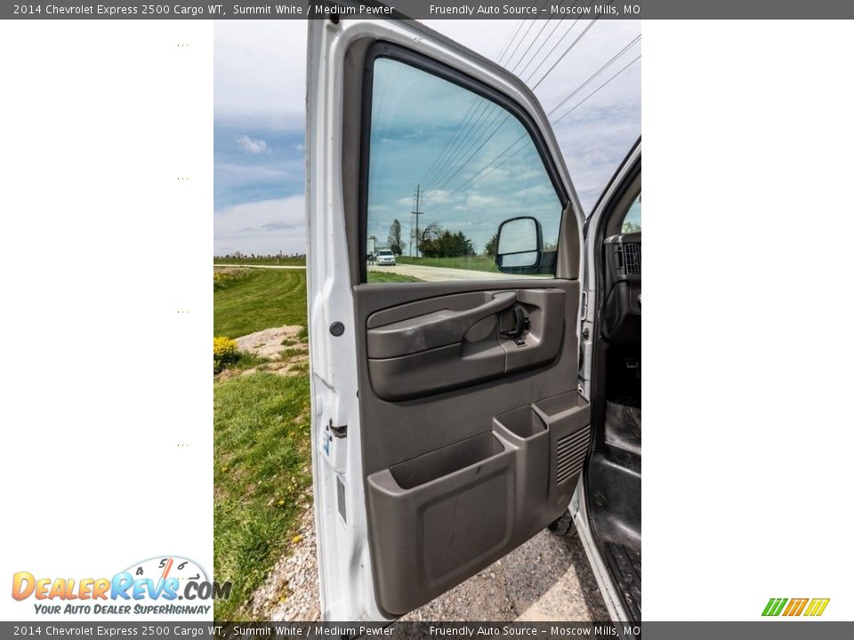 2014 Chevrolet Express 2500 Cargo WT Summit White / Medium Pewter Photo #20