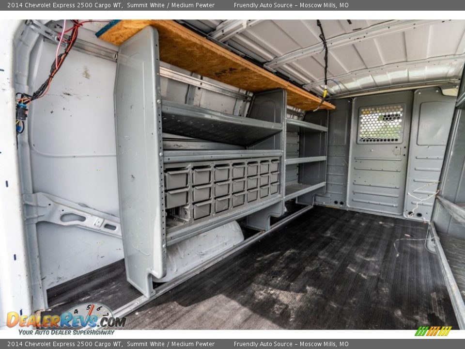2014 Chevrolet Express 2500 Cargo WT Summit White / Medium Pewter Photo #22
