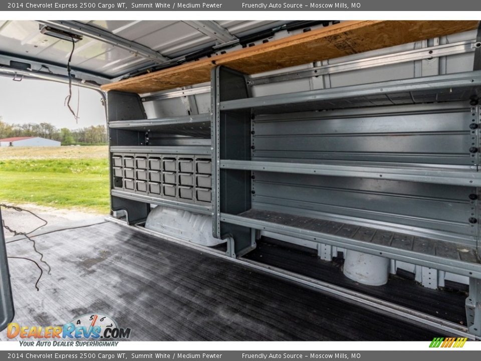 2014 Chevrolet Express 2500 Cargo WT Summit White / Medium Pewter Photo #26