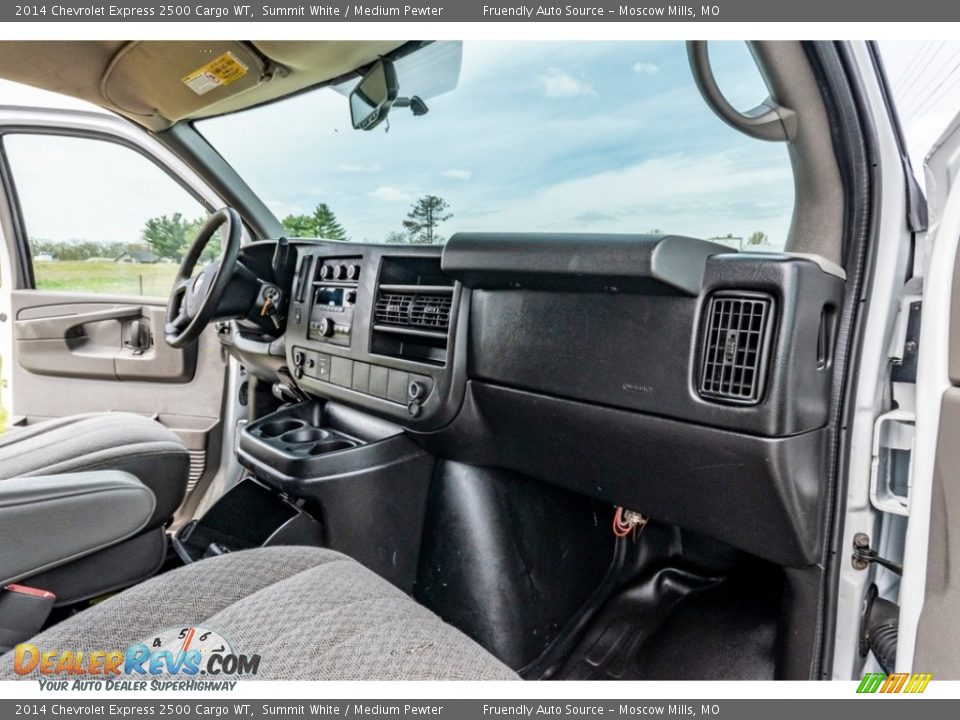 2014 Chevrolet Express 2500 Cargo WT Summit White / Medium Pewter Photo #28