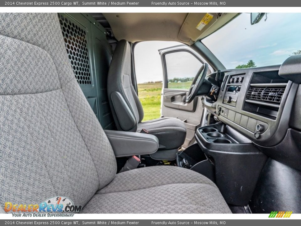 2014 Chevrolet Express 2500 Cargo WT Summit White / Medium Pewter Photo #29