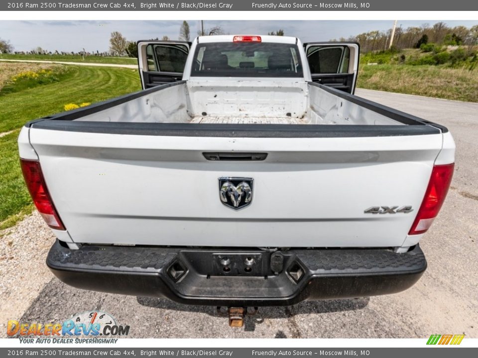 2016 Ram 2500 Tradesman Crew Cab 4x4 Bright White / Black/Diesel Gray Photo #25