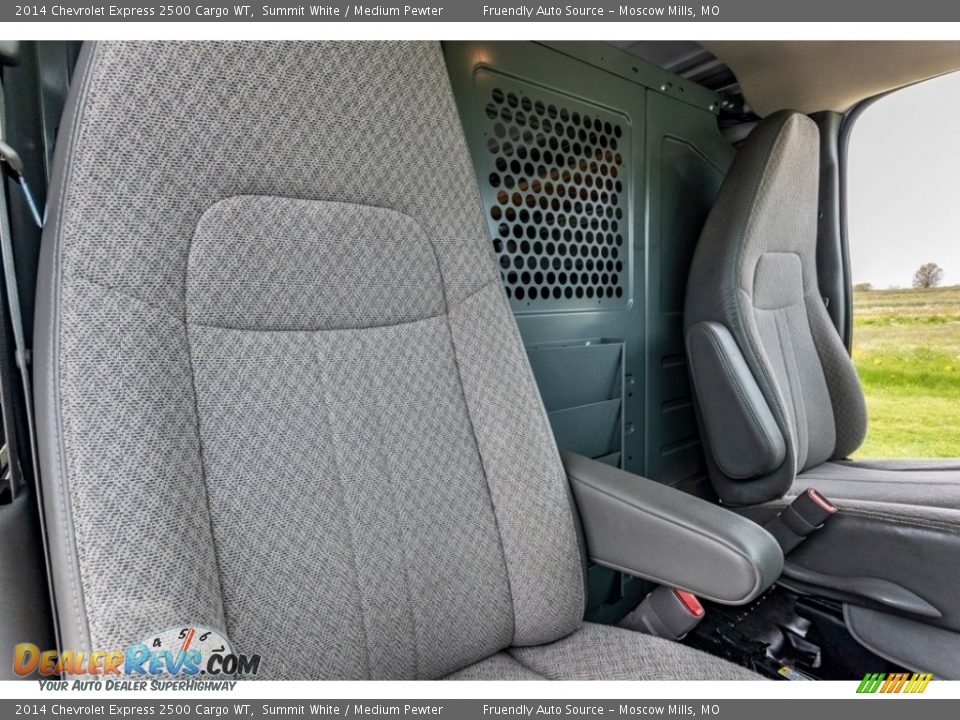 2014 Chevrolet Express 2500 Cargo WT Summit White / Medium Pewter Photo #30