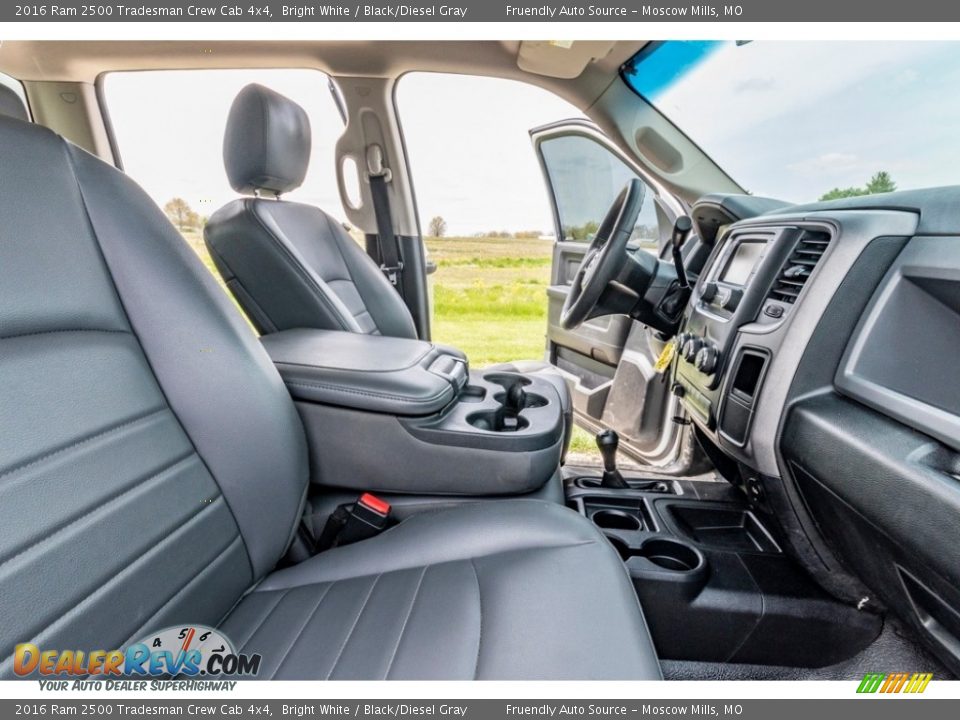 Front Seat of 2016 Ram 2500 Tradesman Crew Cab 4x4 Photo #30