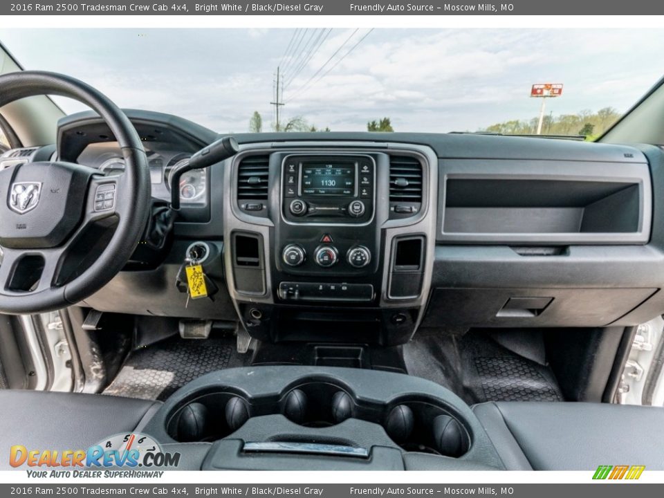 Dashboard of 2016 Ram 2500 Tradesman Crew Cab 4x4 Photo #32