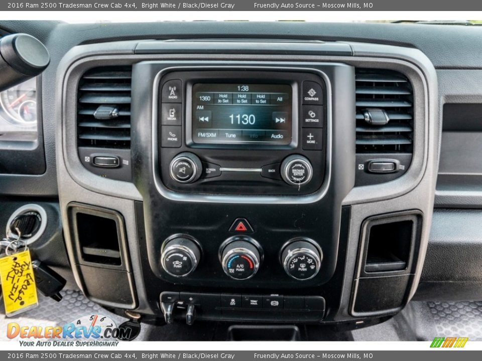 Controls of 2016 Ram 2500 Tradesman Crew Cab 4x4 Photo #33