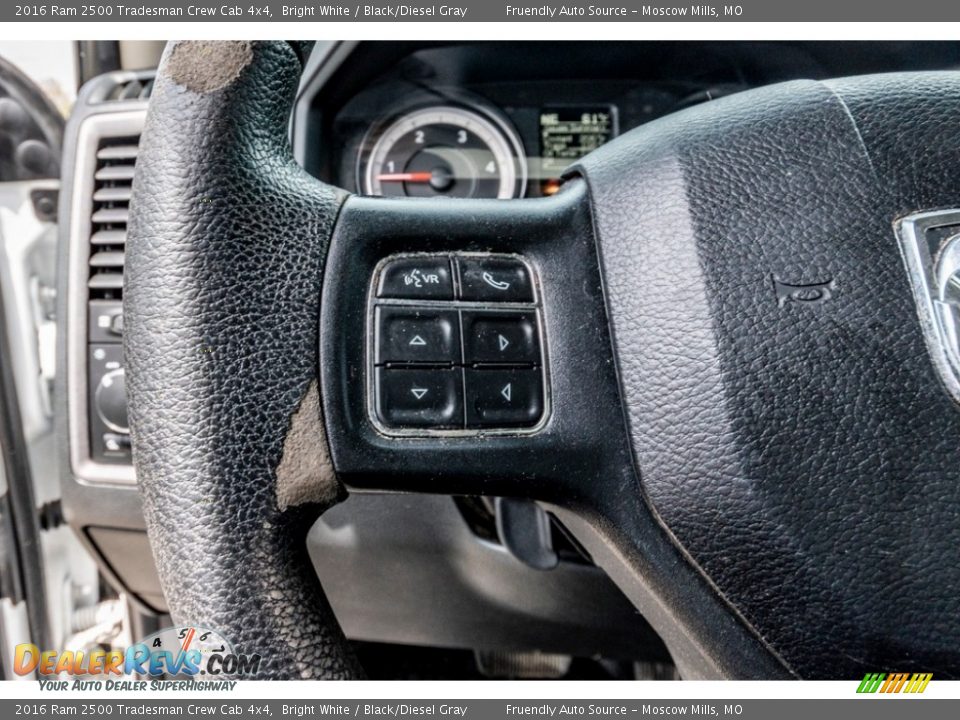 2016 Ram 2500 Tradesman Crew Cab 4x4 Steering Wheel Photo #35