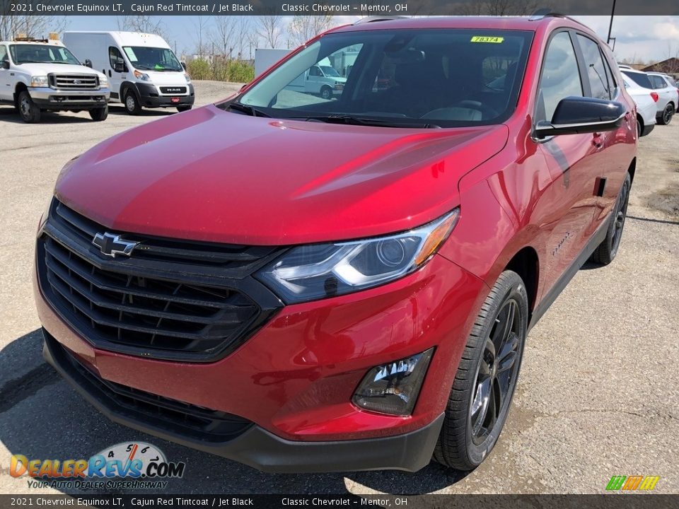 2021 Chevrolet Equinox LT Cajun Red Tintcoat / Jet Black Photo #1