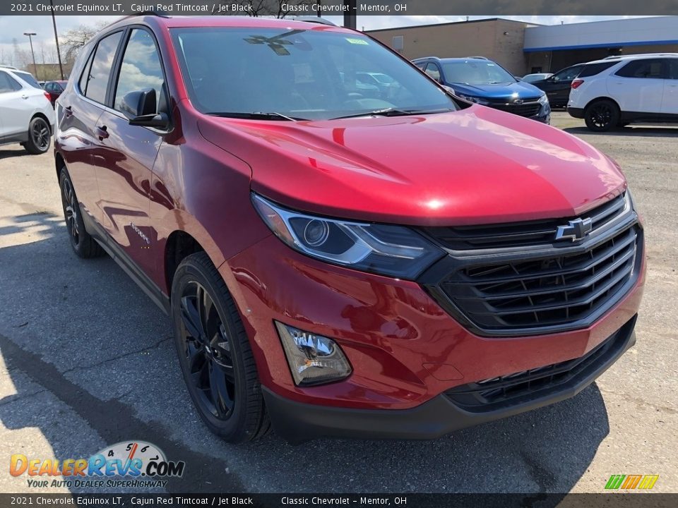 2021 Chevrolet Equinox LT Cajun Red Tintcoat / Jet Black Photo #2