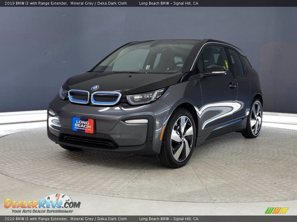 2019 BMW i3 with Range Extender Mineral Grey / Deka Dark Cloth Photo #3