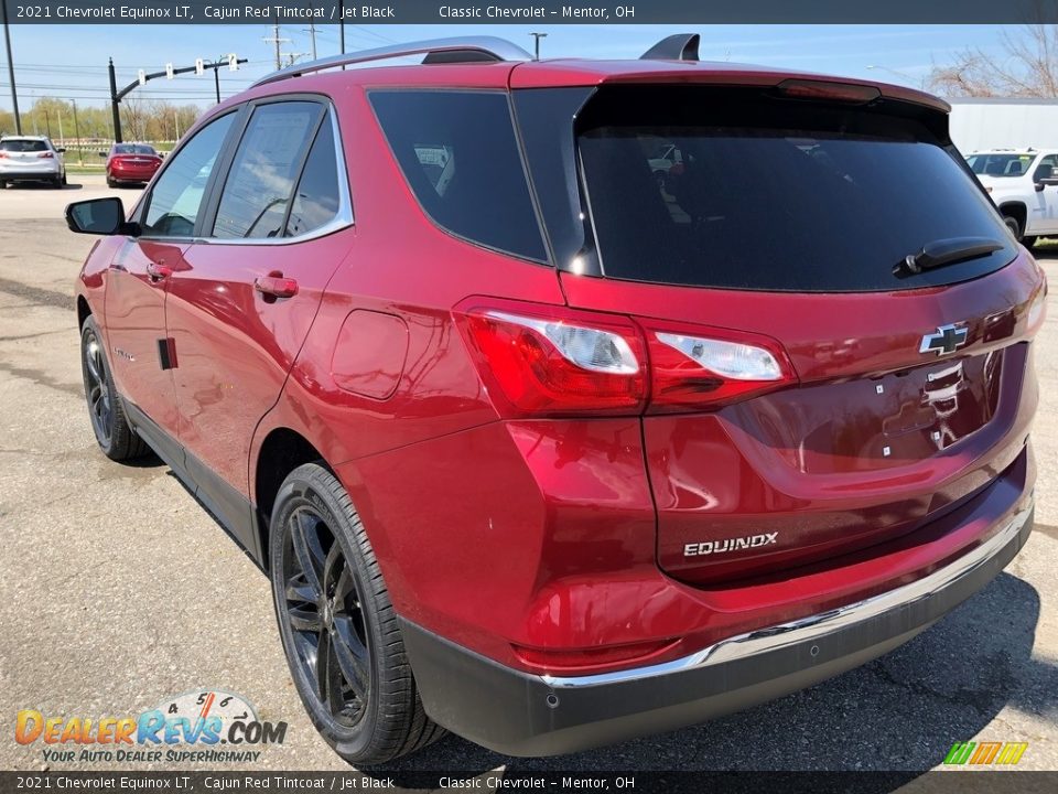 2021 Chevrolet Equinox LT Cajun Red Tintcoat / Jet Black Photo #4