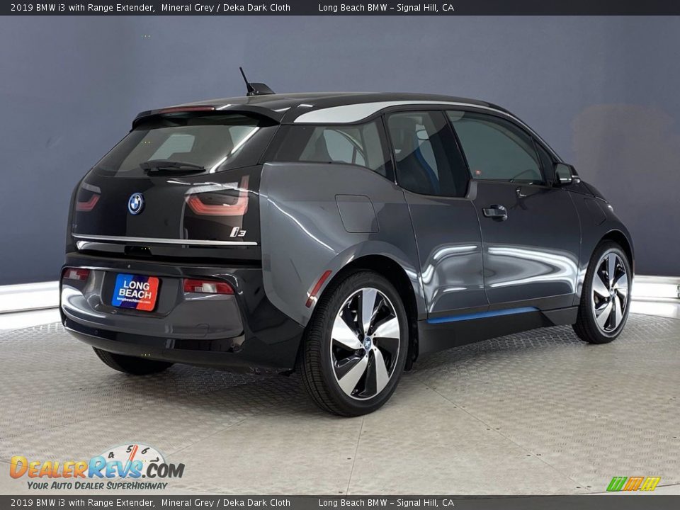 2019 BMW i3 with Range Extender Mineral Grey / Deka Dark Cloth Photo #5