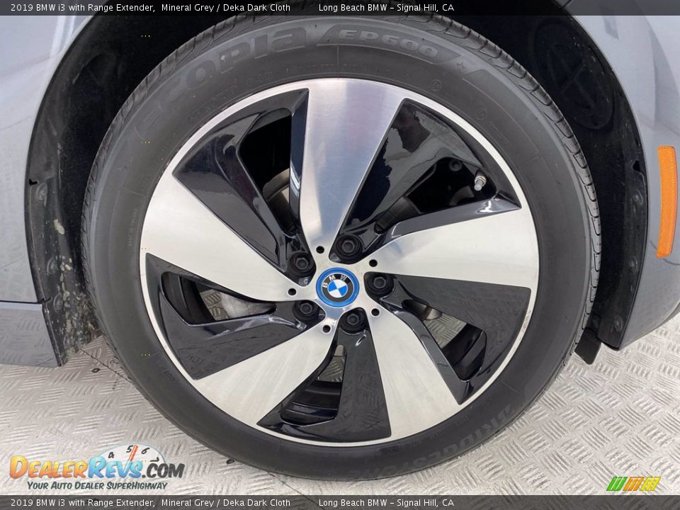 2019 BMW i3 with Range Extender Mineral Grey / Deka Dark Cloth Photo #6