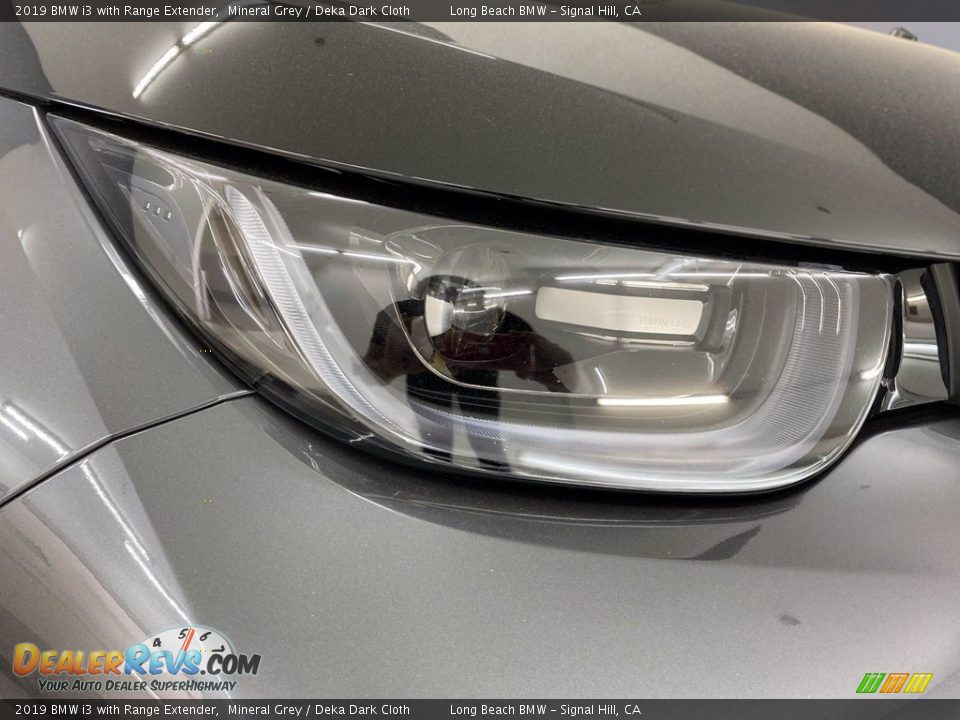 2019 BMW i3 with Range Extender Mineral Grey / Deka Dark Cloth Photo #7