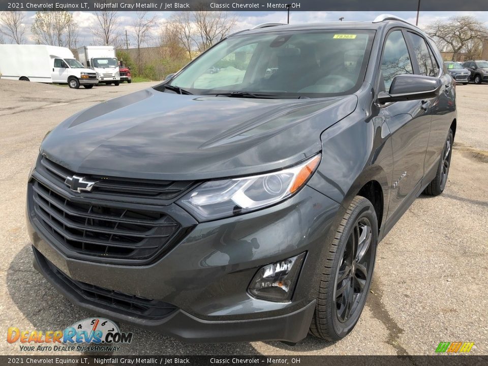 2021 Chevrolet Equinox LT Nightfall Gray Metallic / Jet Black Photo #1