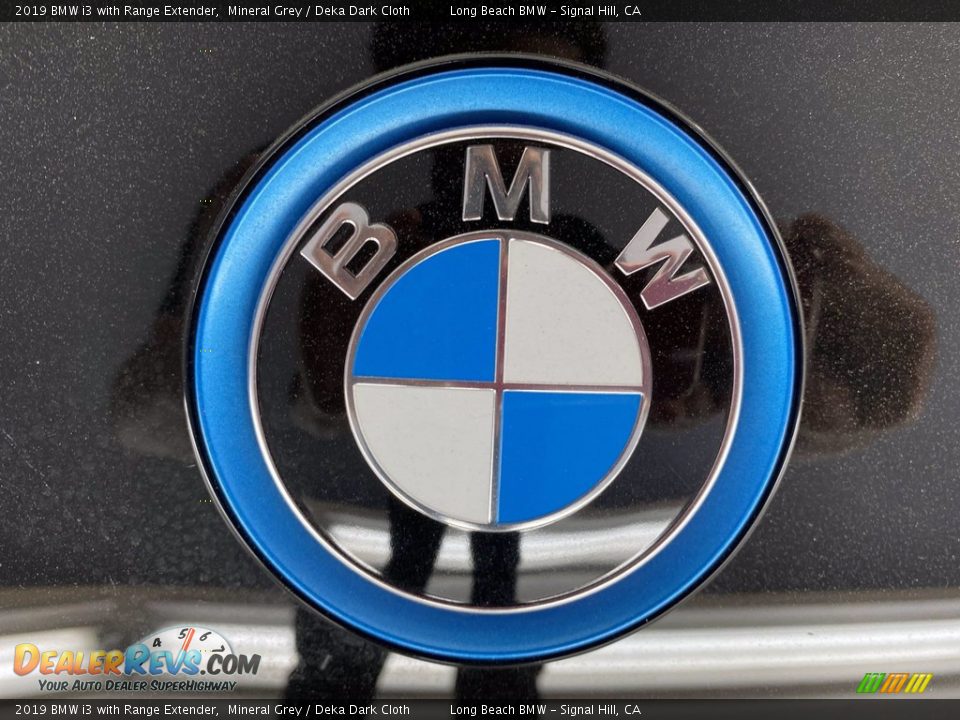 2019 BMW i3 with Range Extender Mineral Grey / Deka Dark Cloth Photo #10