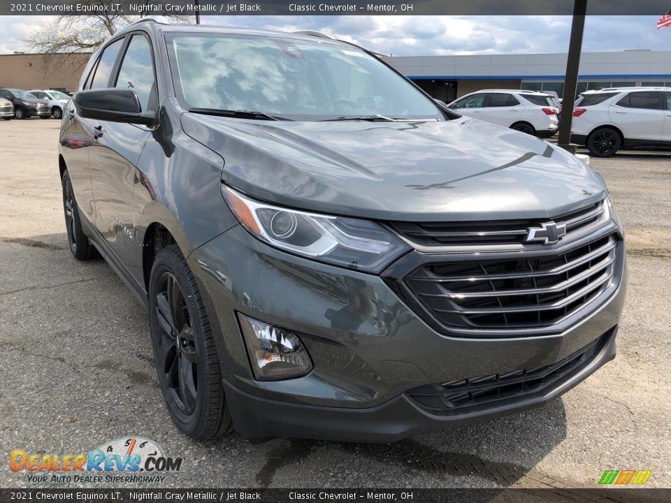 2021 Chevrolet Equinox LT Nightfall Gray Metallic / Jet Black Photo #2