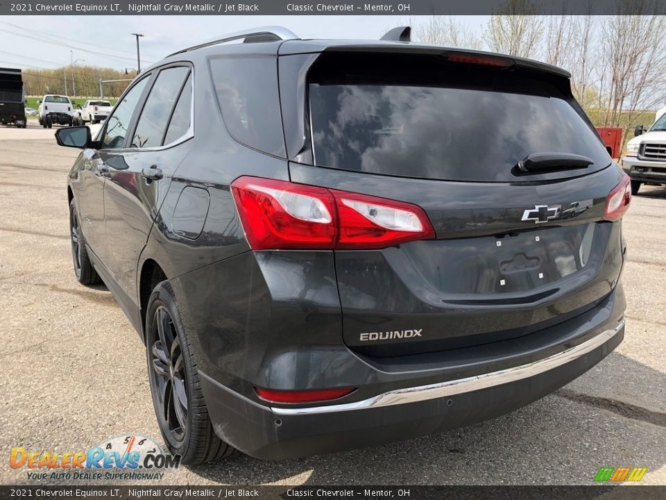 2021 Chevrolet Equinox LT Nightfall Gray Metallic / Jet Black Photo #3