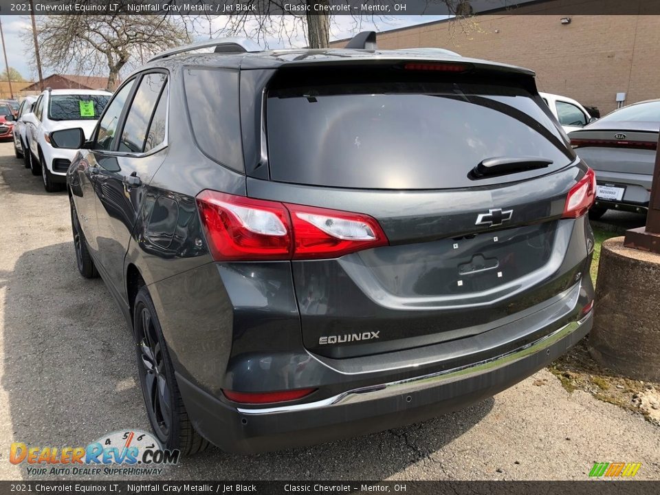 2021 Chevrolet Equinox LT Nightfall Gray Metallic / Jet Black Photo #4