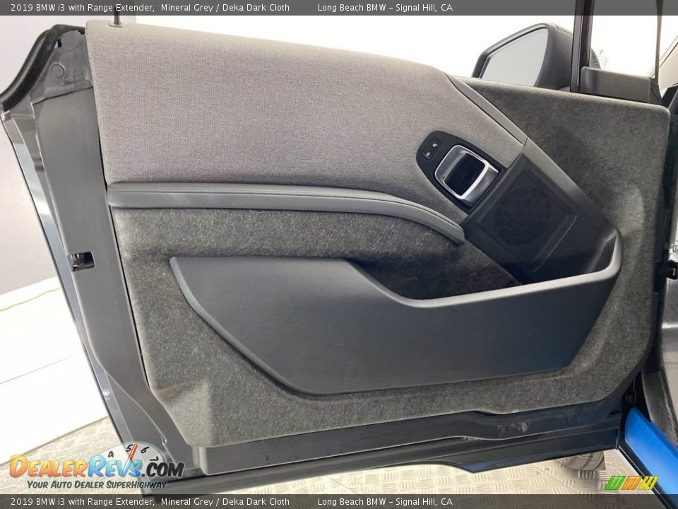 2019 BMW i3 with Range Extender Mineral Grey / Deka Dark Cloth Photo #13