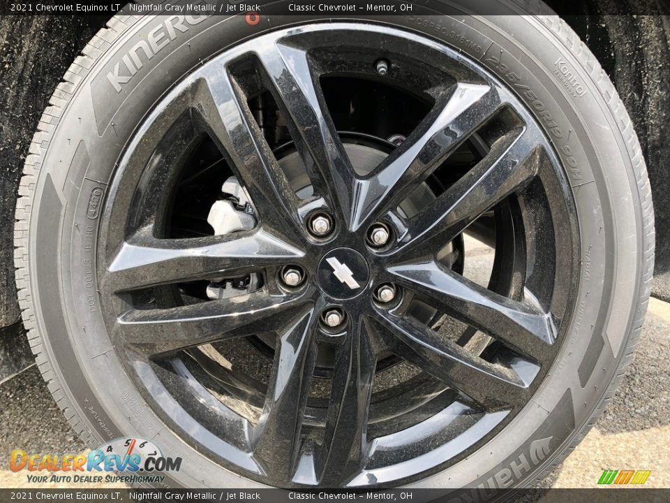 2021 Chevrolet Equinox LT Nightfall Gray Metallic / Jet Black Photo #9
