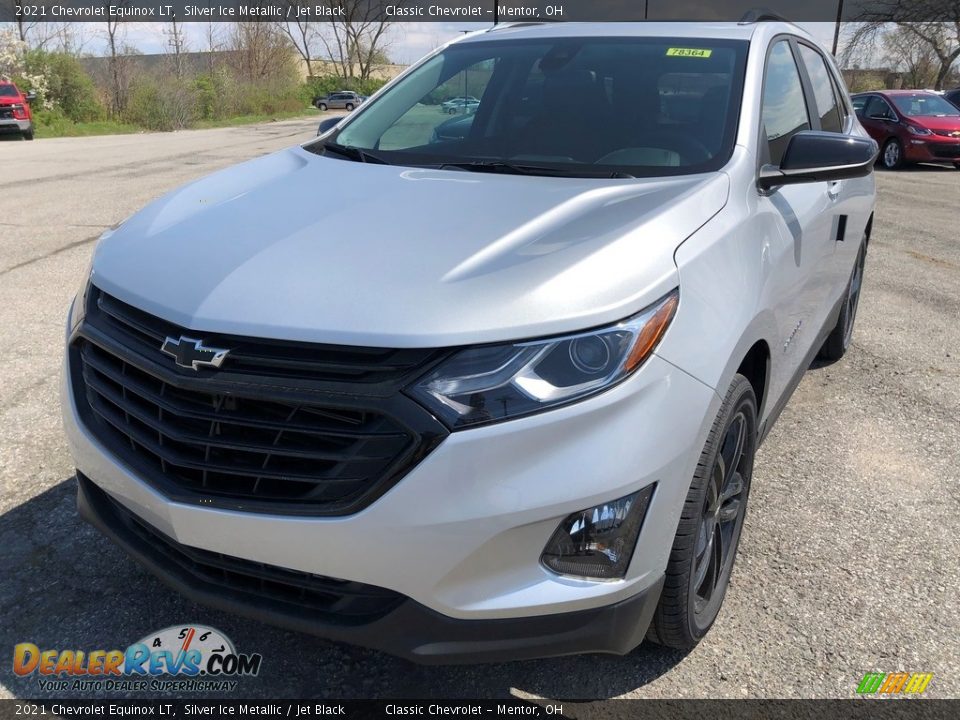 2021 Chevrolet Equinox LT Silver Ice Metallic / Jet Black Photo #1