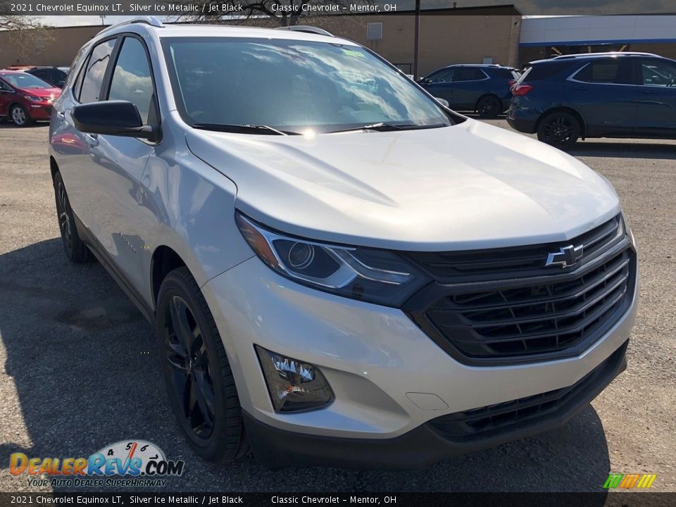 2021 Chevrolet Equinox LT Silver Ice Metallic / Jet Black Photo #2