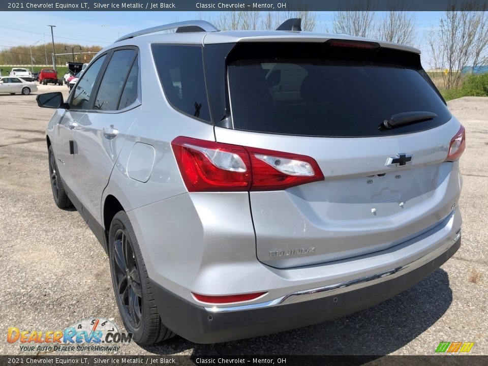 2021 Chevrolet Equinox LT Silver Ice Metallic / Jet Black Photo #4