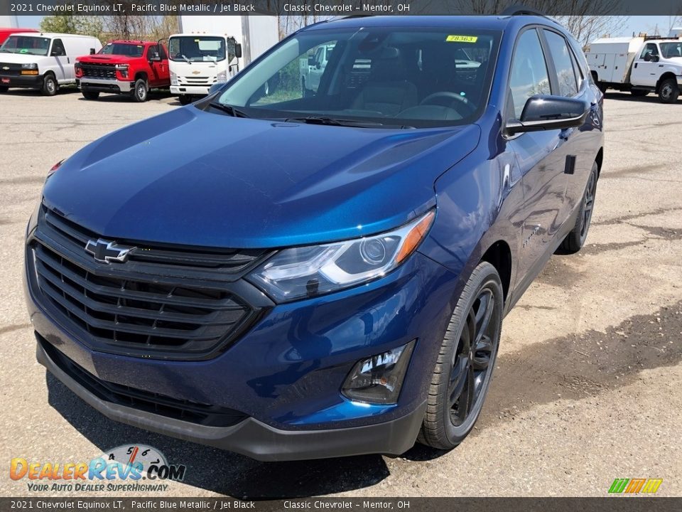 2021 Chevrolet Equinox LT Pacific Blue Metallic / Jet Black Photo #1