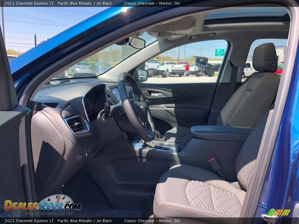 2021 Chevrolet Equinox LT Pacific Blue Metallic / Jet Black Photo #6