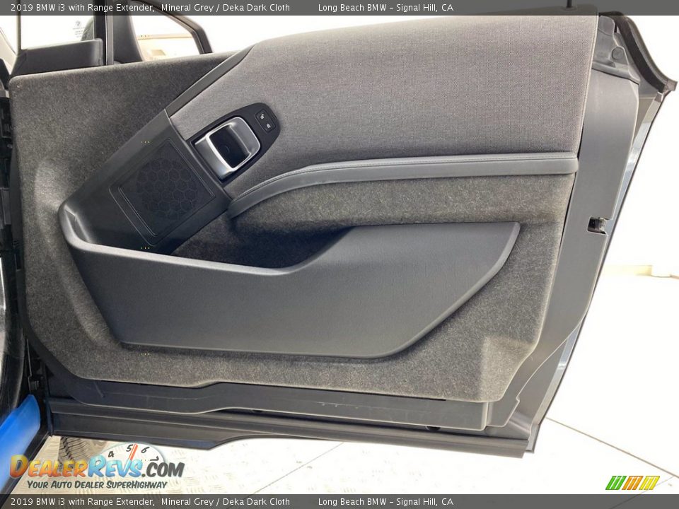 2019 BMW i3 with Range Extender Mineral Grey / Deka Dark Cloth Photo #32