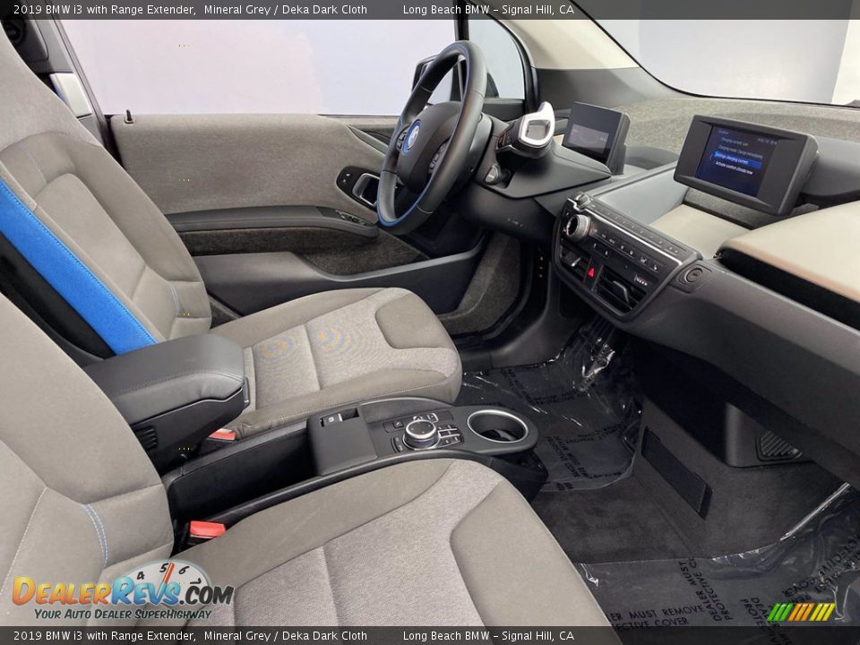 2019 BMW i3 with Range Extender Mineral Grey / Deka Dark Cloth Photo #33