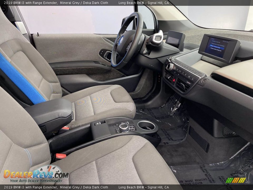 2019 BMW i3 with Range Extender Mineral Grey / Deka Dark Cloth Photo #33