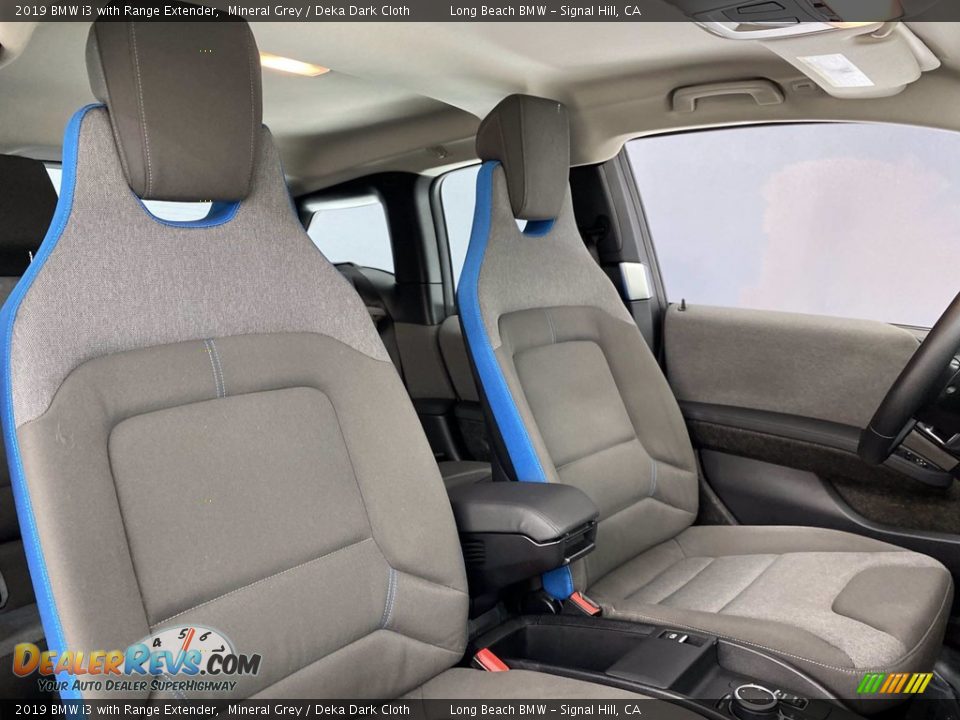 2019 BMW i3 with Range Extender Mineral Grey / Deka Dark Cloth Photo #34