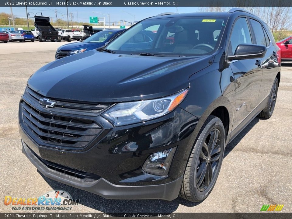 2021 Chevrolet Equinox LT Mosaic Black Metallic / Jet Black Photo #1