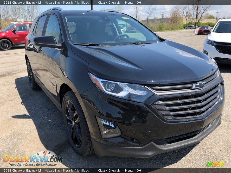 2021 Chevrolet Equinox LT Mosaic Black Metallic / Jet Black Photo #2