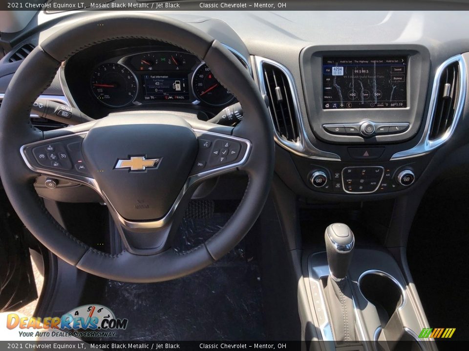 2021 Chevrolet Equinox LT Mosaic Black Metallic / Jet Black Photo #7