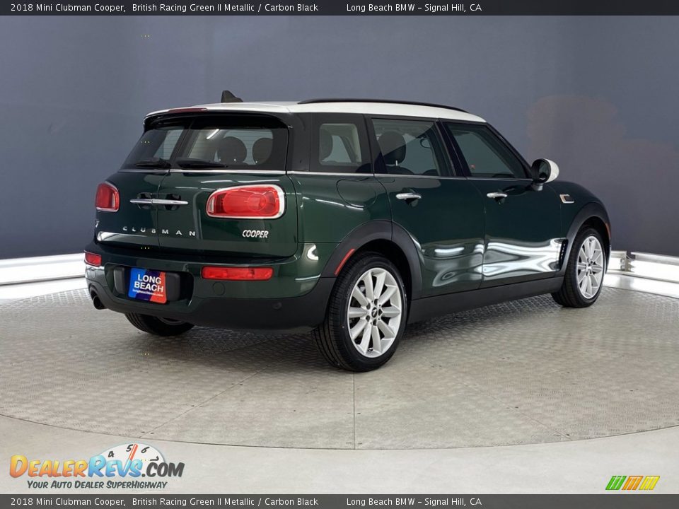 2018 Mini Clubman Cooper British Racing Green II Metallic / Carbon Black Photo #5