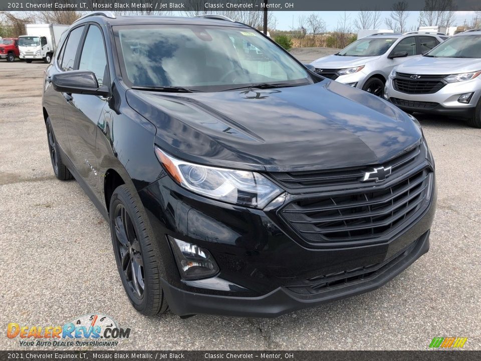 2021 Chevrolet Equinox LT Mosaic Black Metallic / Jet Black Photo #2